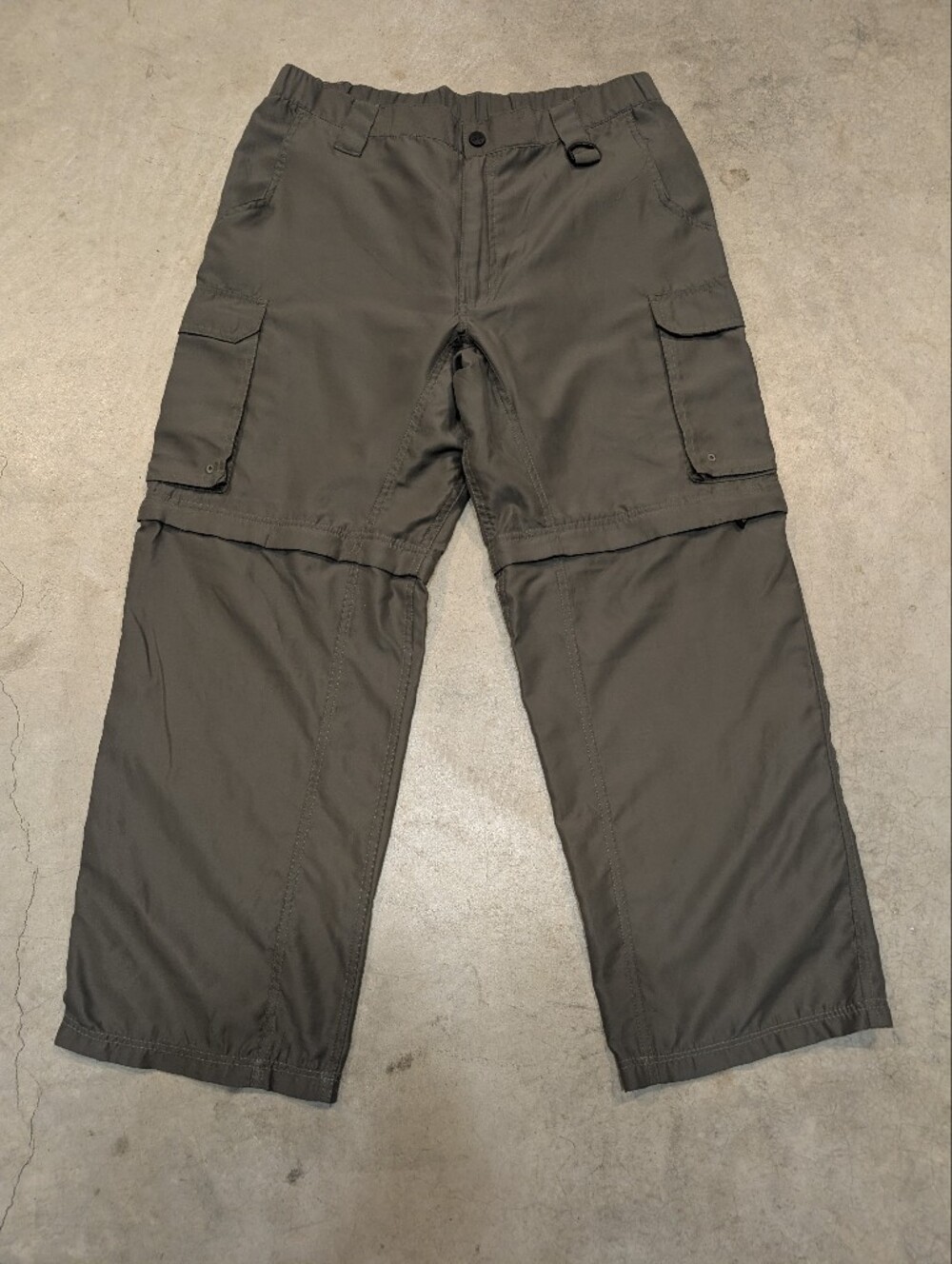 Boy Scouts Mens M Convertible Pants Army Green